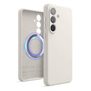 elago Compatible with Samsung Galaxy S26 Ultra Case, Magnetic Silicone Case, Compatible with MagSafe Accessories, Protective Cover, Shockproof, Slim, Anti - Scratch Soft Microfiber Lining (Black)