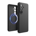 elago Compatible with Samsung Galaxy S26 Ultra Case, Magnetic Silicone Case, Compatible with MagSafe Accessories, Protective Cover, Shockproof, Slim, Anti - Scratch Soft Microfiber Lining (Black)