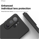 elago Compatible with Samsung Galaxy S26 Ultra Case, Magnetic Silicone Case, Compatible with MagSafe Accessories, Protective Cover, Shockproof, Slim, Anti - Scratch Soft Microfiber Lining (Black)