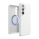 elago Compatible with Samsung Galaxy S26 Ultra Case, Magnetic Silicone Case, Compatible with MagSafe Accessories, Protective Cover, Shockproof, Slim, Anti - Scratch Soft Microfiber Lining (Black)