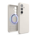 elago Compatible with Samsung Galaxy S26 Ultra Case, Magnetic Silicone Case, Compatible with MagSafe Accessories, Protective Cover, Shockproof, Slim, Anti - Scratch Soft Microfiber Lining (Black)