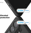 elago Compatible with Samsung Galaxy S26 Ultra Case, Magnetic Silicone Case, Compatible with MagSafe Accessories, Protective Cover, Shockproof, Slim, Anti - Scratch Soft Microfiber Lining (Black)