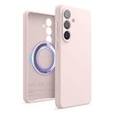 elago Compatible with Samsung Galaxy S26 Ultra Case, Magnetic Silicone Case, Compatible with MagSafe Accessories, Protective Cover, Shockproof, Slim, Anti - Scratch Soft Microfiber Lining (Black)