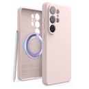 elago Compatible with Samsung Galaxy S26 Ultra Case, Magnetic Silicone Case, Compatible with MagSafe Accessories, Protective Cover, Shockproof, Slim, Anti - Scratch Soft Microfiber Lining (Black)