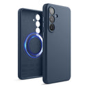 elago Compatible with Samsung Galaxy S26 Ultra Case, Magnetic Silicone Case, Compatible with MagSafe Accessories, Protective Cover, Shockproof, Slim, Anti - Scratch Soft Microfiber Lining (Black)