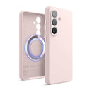 elago Compatible with Samsung Galaxy S26 Ultra Case, Magnetic Silicone Case, Compatible with MagSafe Accessories, Protective Cover, Shockproof, Slim, Anti - Scratch Soft Microfiber Lining (Black)