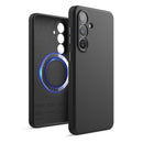 elago Compatible with Samsung Galaxy S26 Ultra Case, Magnetic Silicone Case, Compatible with MagSafe Accessories, Protective Cover, Shockproof, Slim, Anti - Scratch Soft Microfiber Lining (Black)