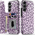 Galaxy S25 Card Slots Kickstand Protective Phone Case