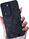 Samsung Galaxy S25 Plus Flower Butterfly Soft Silicone Phone Case