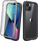 iPhone 16 Case, Full Body Rugged Case Touch Sensitive Anti - Scratch Screen Protector Pink