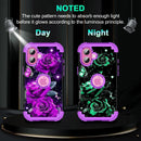 iPhone 16 Pro Case Glow Dark Three Layer Heavy Duty Shockproof Protection Hard Plastic Bumper+Soft Silicone Case