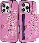 iPhone 16 Pro Case Cute Card Holder Slim Cases Paws Dog Craws