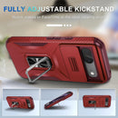 Google Pixel 8 Pro Case 2 Tempered Glass Screen Shockproof Protective Phone Cover Orange