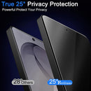Ferilinso 3 Pack Privacy Screen Protector for Samsung Galaxy S26 Ultra with 3Pack Tempered Glass Camera Lens Protector Phone Case Friendly Accessories Protector de Pantalla for Samsung S26 Ultra