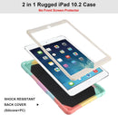 for Ipad 9Th 8Th 7Th Generation Case with Kickstand Butterfly Wings Pencil Holder for Ipad 10.2 Case Heavy Duty
