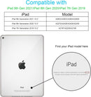 for Ipad 9Th 8Th 7Th Generation Case with Kickstand Butterfly Wings Pencil Holder for Ipad 10.2 Case Heavy Duty