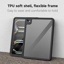 Ipad Pro 11 Inch Case 2024 M4 5Th Generation IP68 Waterproof Clear Rugged with Lanyard Screen Protection Armor Ipad Pro case