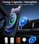 for Iphone 12 Phone Case: for Iphone 12 Pro Magnetic Matte Textured Military Grade Drop Protection