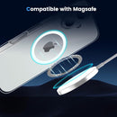 for Iphone 16 Pro Case Clear, Shockproof Slim Magnetic Phone Case for Iphone 16 Pro, Transparent