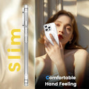 for Iphone 16 Pro Case Clear, Shockproof Slim Magnetic Phone Case for Iphone 16 Pro, Transparent