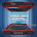for Iphone 16 Pro Case Waterproof, Metal Heavy Duty Full Body Protective Case