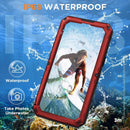 for Iphone 16 Pro Case Waterproof, Metal Heavy Duty Full Body Protective Case
