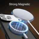 For Iphone 17 Pro Max Hard PC Magnetic Back Cover for Iphone17 16 15 14 13 12 LM139