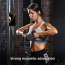 For iPhone Fold Magnetic Case Hard PC Folding Phone Cover Rotatable Ring Holder
