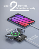 for Magsafe Battery Pack, 5000Mah Magnetic Power Bank with Type