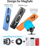for Magsafe Car Mount【20 Strong Magnets】Magnetic Phone Holder for Car Phone Holder Mount Dash Mounted Holders Cell Phone Holders for Your Car Accessories for Women Men for Iphone 17 16 15 14