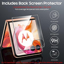 For Motorola Razr plus 2024/ Razr + plus 2025/Screen Protector Inner Soft TPU and 2 Pack for Tempered Glass