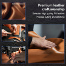 for OnePlus 15 Case, [TPU+Premium PU][2 Stand Ways] [Drop Protection] [Camera Protection] with Stand Shockproof Case - Black+Red