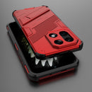 for OnePlus 15 Phone Case with Screen Protector [Built - in Kickstand][Shock - Absorbing Corners][Military Grade Drop Protection] Punk Series Armor Cases - Full Body Rugged Protective Phone Cases