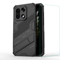 for OnePlus 15 Phone Case with Screen Protector [Built - in Kickstand][Shock - Absorbing Corners][Military Grade Drop Protection] Punk Series Armor Cases - Full Body Rugged Protective Phone Cases