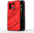 for OnePlus 15 Phone Case with Screen Protector [Built - in Kickstand][Shock - Absorbing Corners][Military Grade Drop Protection] Punk Series Armor Cases - Full Body Rugged Protective Phone Cases