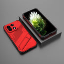 for OnePlus 15 Phone Case with Screen Protector [Built - in Kickstand][Shock - Absorbing Corners][Military Grade Drop Protection] Punk Series Armor Cases - Full Body Rugged Protective Phone Cases