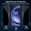 for OnePlus 15 Screen Protector, [2+2 Pack] Anti - Spy Tempered Glass Film+Camera Lens Protector,9H,Bubble - Free,Anti - Scratch