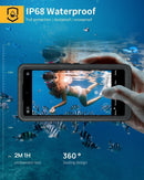 for Pixel 9A Case, IP68 Waterproof Dustproof, Built - In Screen Protector, Rugged Full Body Shockproof Phone Case for Google Pixel 9A 6.3", Black