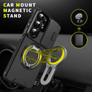 For Samsung Galaxy S26 Ultra 5G Case Shockproof Armor Magnetic Ring Cover for Galaxy S26Ultra for Magsafe Wireless Charge Funda