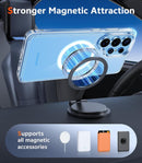 for Samsung Galaxy S26 - Ultra Case: Clear Magnetic Phone Cases with Screen Protector Compatible with Magsafe Slim anti Yellowing Rugged Protective Transparent Cell Phone Cover (Clear Magnetic)