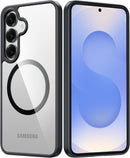 for Samsung Galaxy S26 - Ultra Case: Clear Magnetic Phone Cases with Screen Protector Compatible with Magsafe Slim anti Yellowing Rugged Protective Transparent Cell Phone Cover (Clear Magnetic)