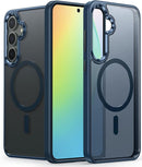 for Samsung Galaxy S26 - Ultra Case: Clear Magnetic Phone Cases with Screen Protector Compatible with Magsafe Slim anti Yellowing Rugged Protective Transparent Cell Phone Cover (Clear Magnetic)