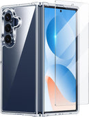 for Samsung Galaxy S26 - Ultra Case: Clear Magnetic Phone Cases with Screen Protector Compatible with Magsafe Slim anti Yellowing Rugged Protective Transparent Cell Phone Cover (Clear Magnetic)