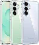 for Samsung Galaxy S26 - Ultra Case: Clear Magnetic Phone Cases with Screen Protector Compatible with Magsafe Slim anti Yellowing Rugged Protective Transparent Cell Phone Cover (Clear Magnetic)