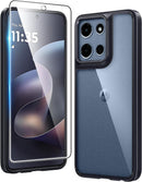 for Samsung Galaxy S26 - Ultra Case: Clear Magnetic Phone Cases with Screen Protector Compatible with Magsafe Slim anti Yellowing Rugged Protective Transparent Cell Phone Cover (Clear Magnetic)