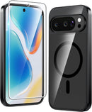 for Samsung Galaxy S26 - Ultra Case: Clear Magnetic Phone Cases with Screen Protector Compatible with Magsafe Slim anti Yellowing Rugged Protective Transparent Cell Phone Cover (Clear Magnetic)