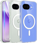 for Samsung Galaxy S26 - Ultra Case: Clear Magnetic Phone Cases with Screen Protector Compatible with Magsafe Slim anti Yellowing Rugged Protective Transparent Cell Phone Cover (Clear Magnetic)