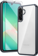 for Samsung Galaxy S26 - Ultra Case: Clear Magnetic Phone Cases with Screen Protector Compatible with Magsafe Slim anti Yellowing Rugged Protective Transparent Cell Phone Cover (Clear Magnetic)