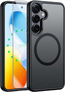 for Samsung Galaxy S26 - Ultra Case: [Fit for Magsafe] [Full Camera Protection] Translucent Matte Cases with [Screen Protector] Military Grade Shockproof Protective Phone Cover - Sagebrush Green