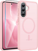 for Samsung Galaxy S26 - Ultra Case: [Fit for Magsafe] [Full Camera Protection] Translucent Matte Cases with [Screen Protector] Military Grade Shockproof Protective Phone Cover - Sagebrush Green